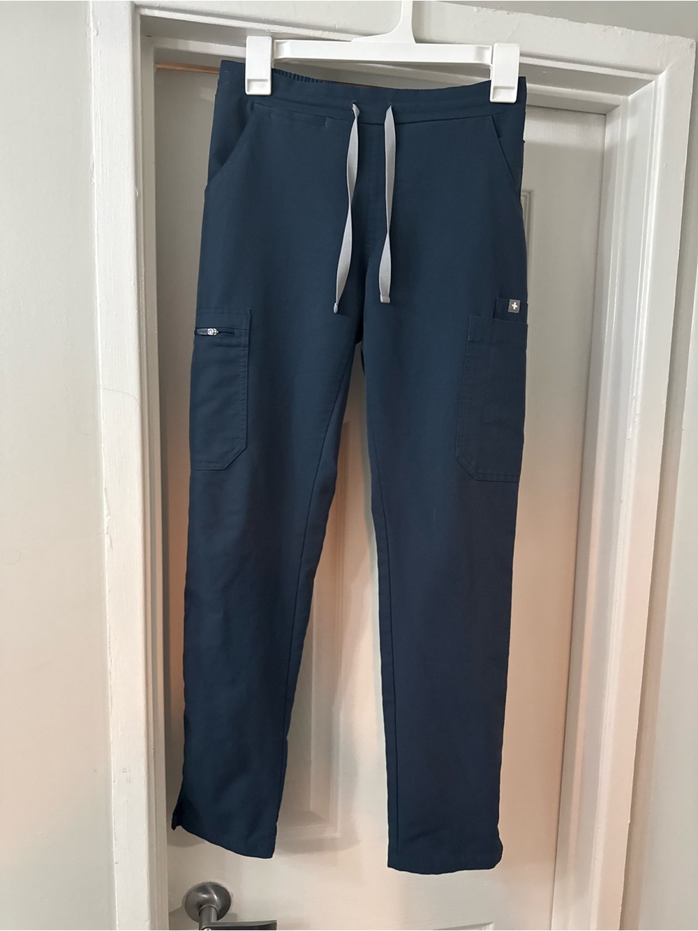 FIGS Yola Skinny Scrub Pant in Dark Harbor